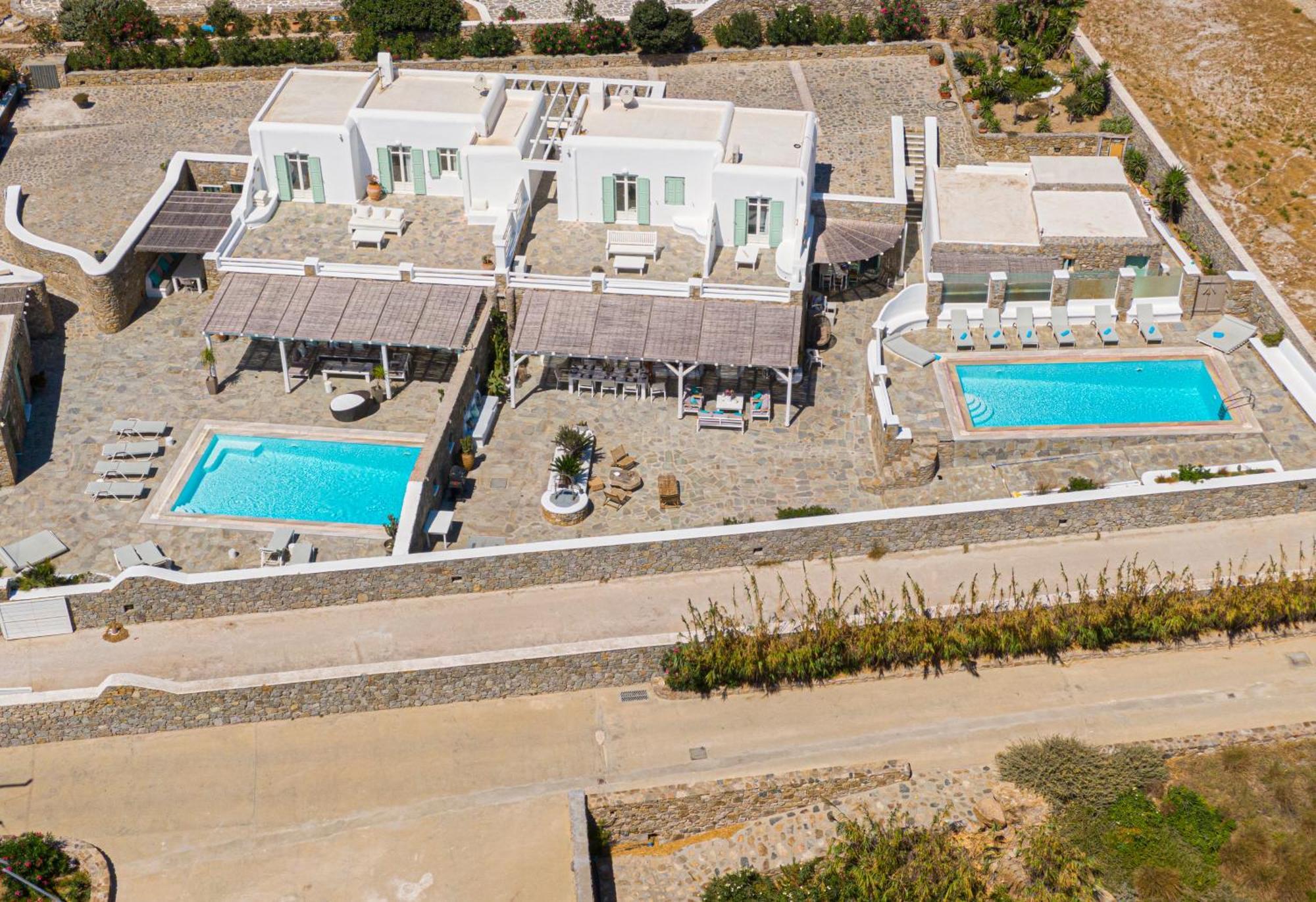 Mando Pool Villas W Sea Views - Five Bedrooms Пляж Супер-Парадайз Экстерьер фото