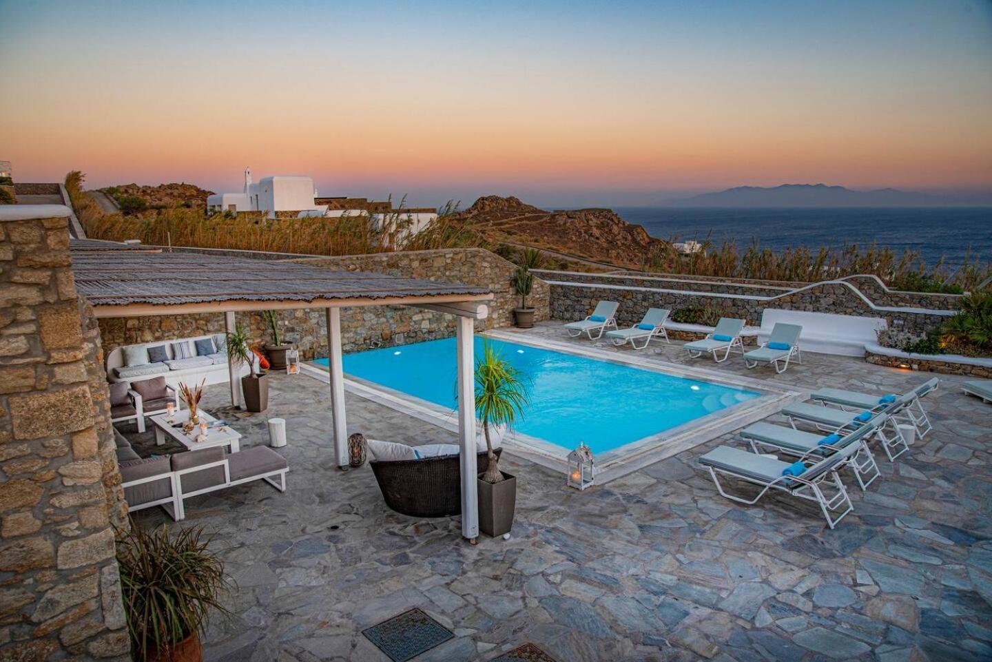 Mando Pool Villas W Sea Views - Five Bedrooms Пляж Супер-Парадайз Экстерьер фото